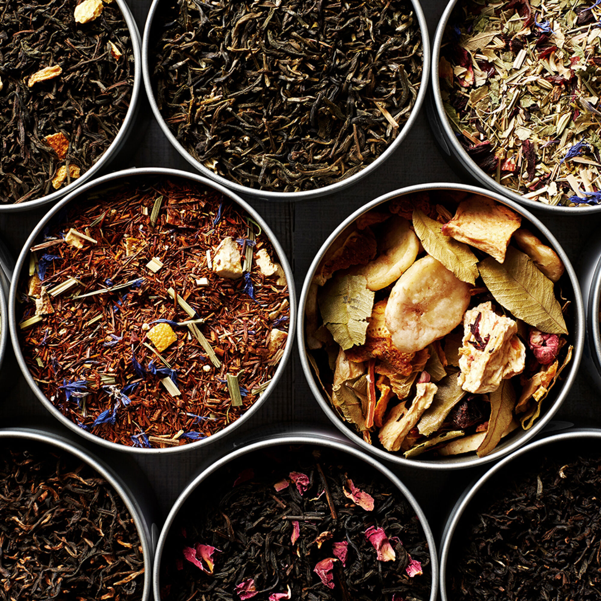 Eight selections of Tea