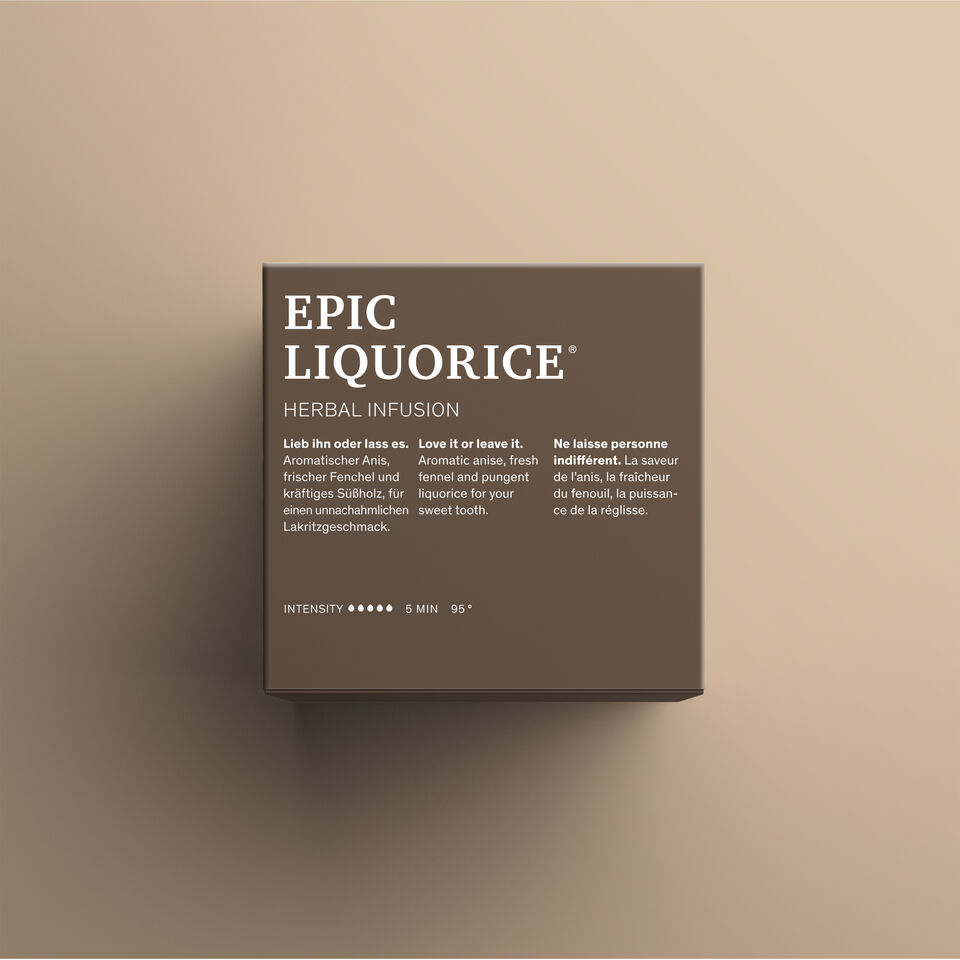 Epic Liquorice Teeverpackung Rückseite
