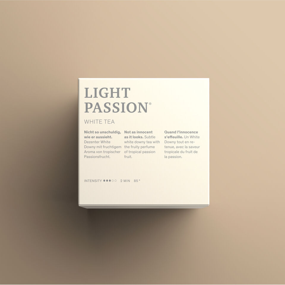 Light Passion Teeverpackung Rückseite