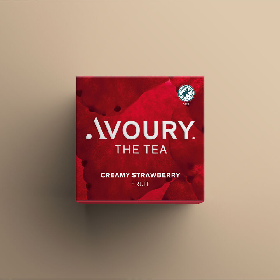 Creamy Strawberry packaging front