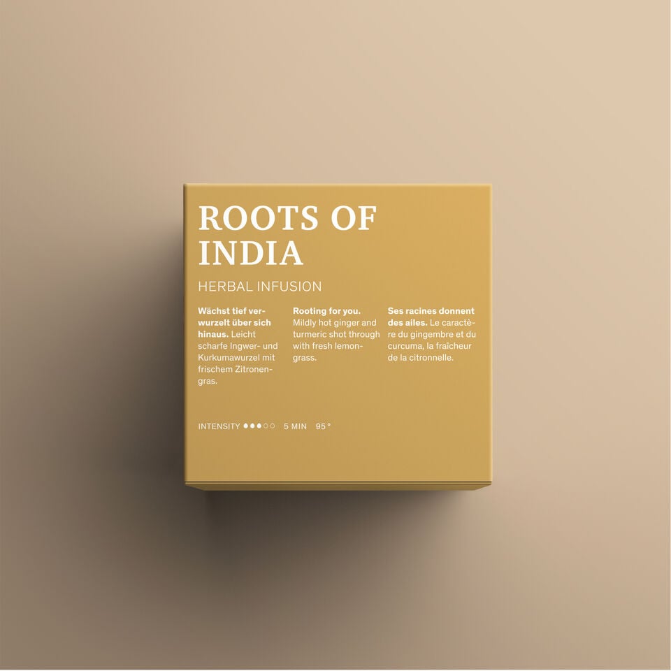 Roots of India Packaging back