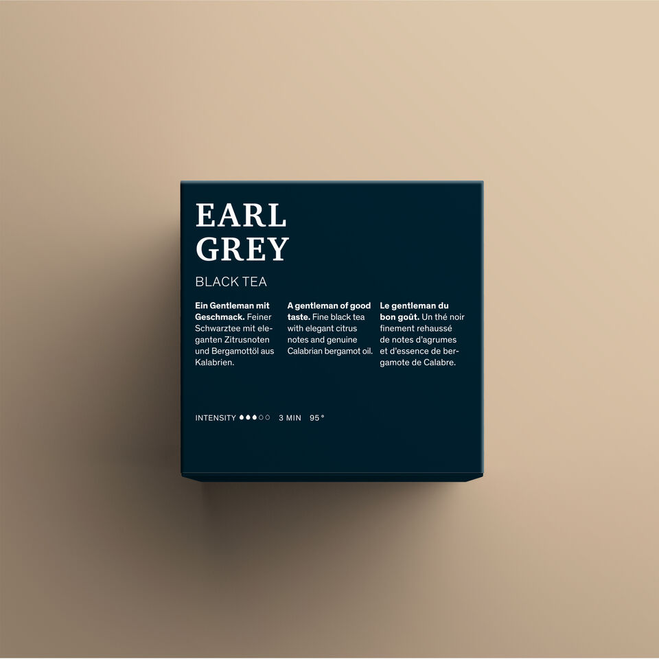 Earl Grey Packaging back