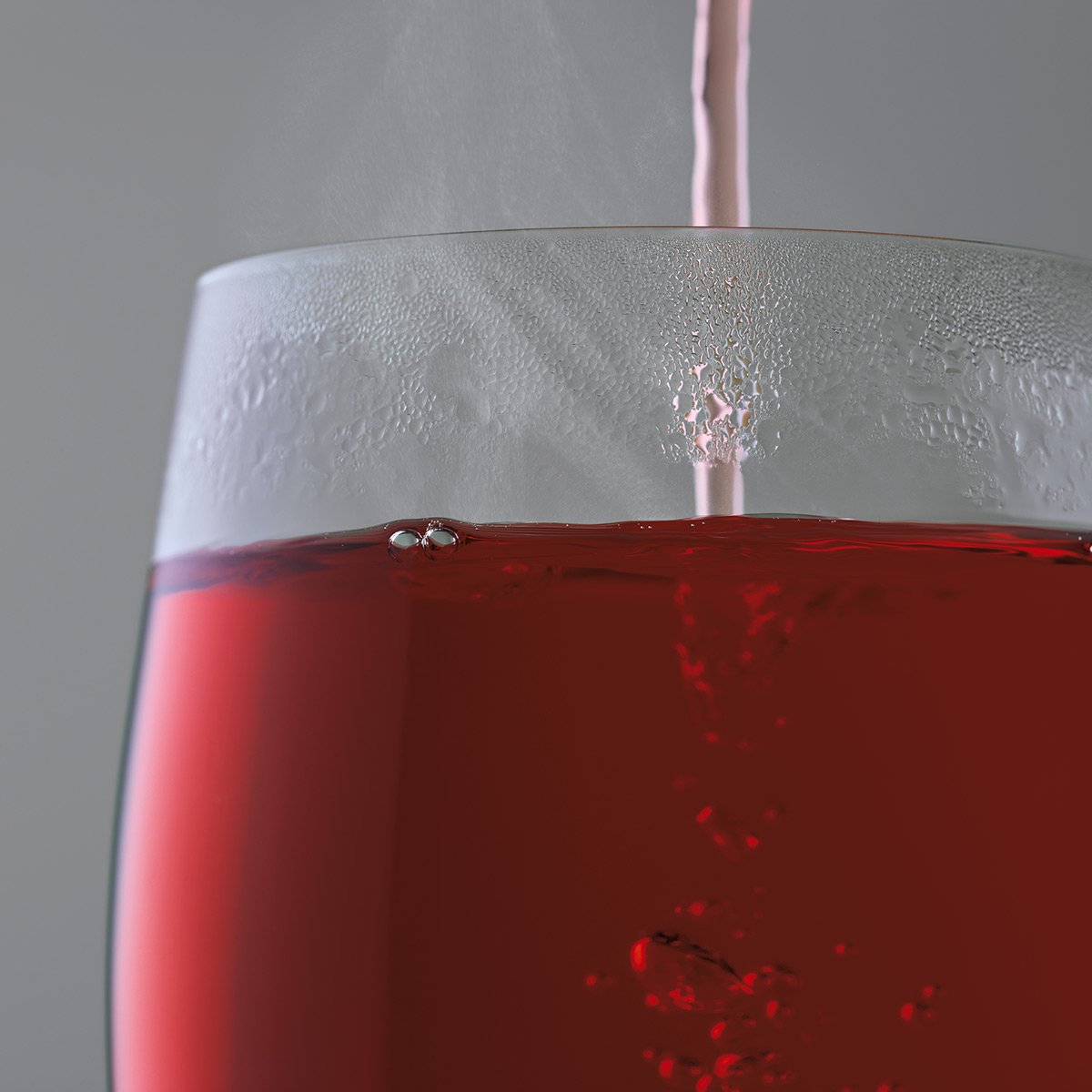 Blooming Raspberry Teeim Glas
