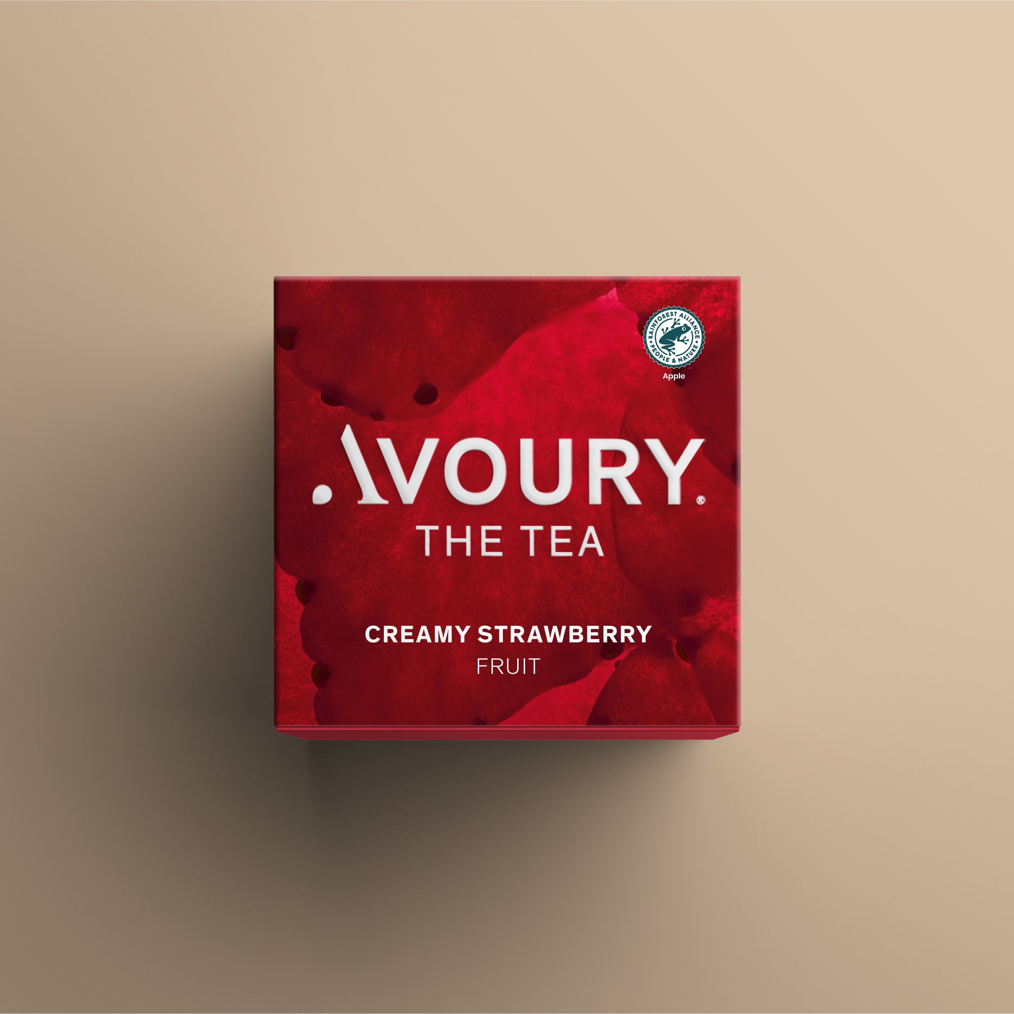 Creamy Strawberry Teevepackung front