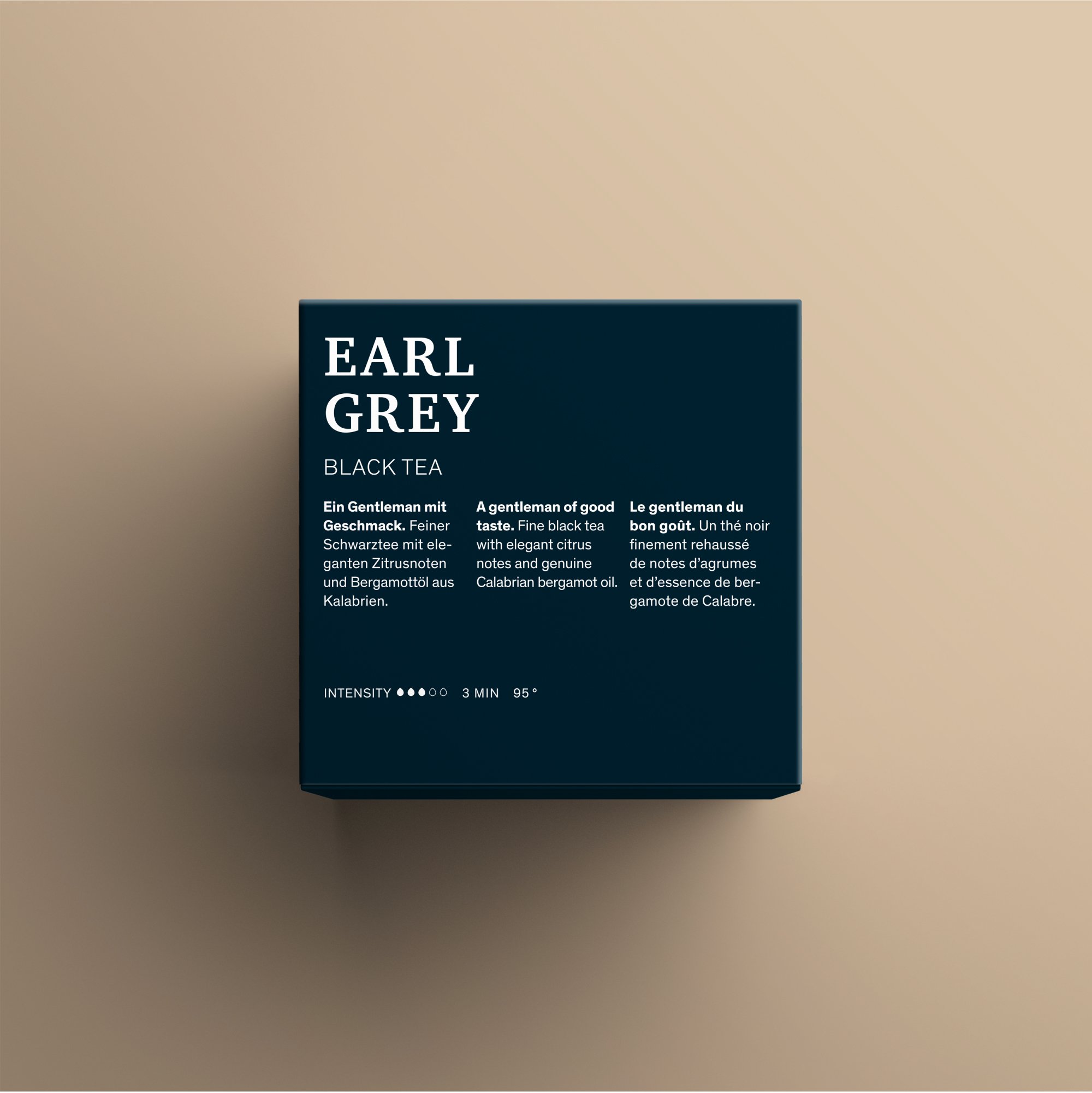 Earl Grey Teeverpackung Rückseite